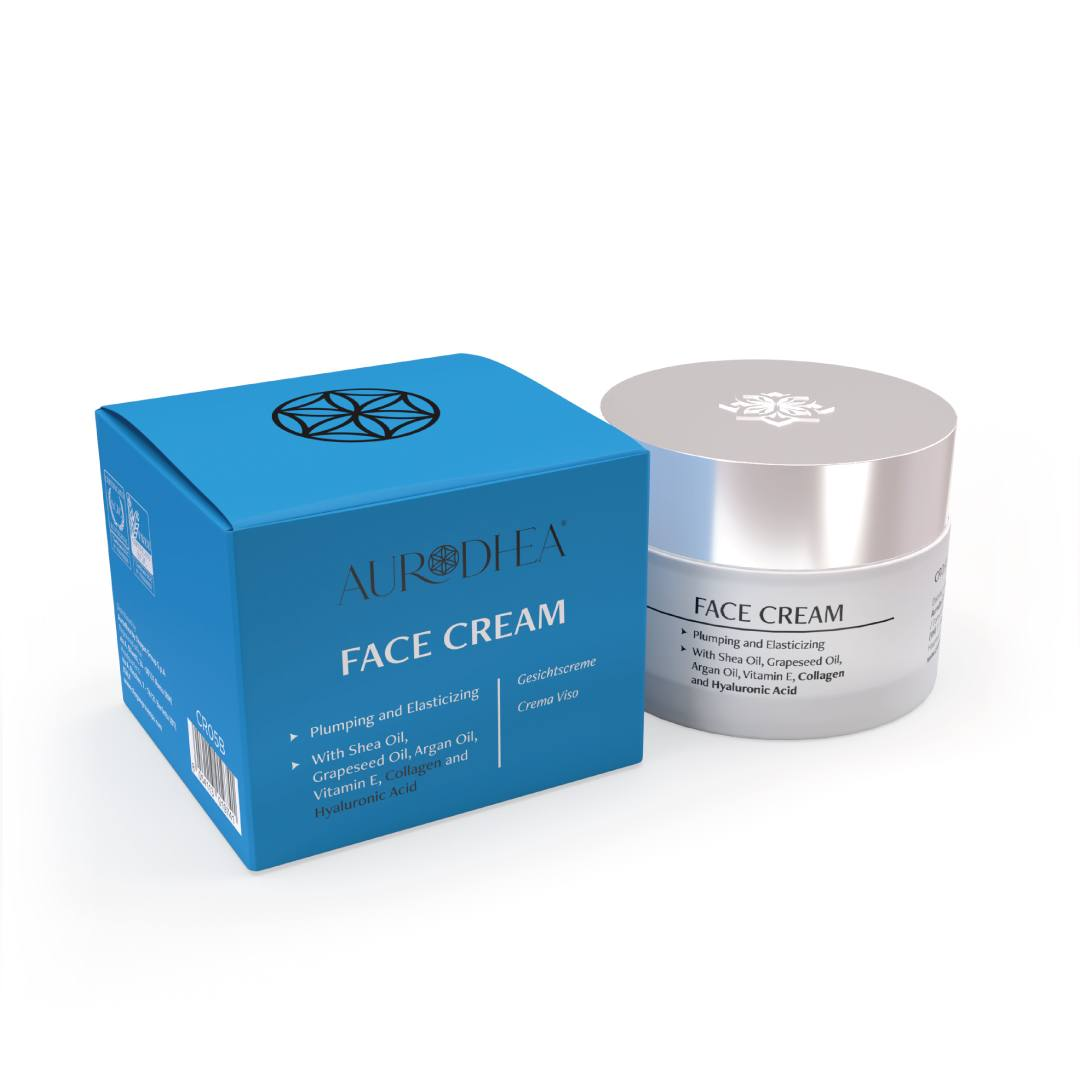 Crème Visage Collagène & Acide Hyaluronique – Aurodhea